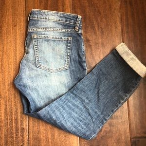 Gap boyfriend cropped jeans
